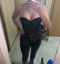 Body Sexy de malla para mujer, moda de verano, informal, con correa de cadena, Bodycon, negro, y Club para fiesta, trajes para mujer 2020