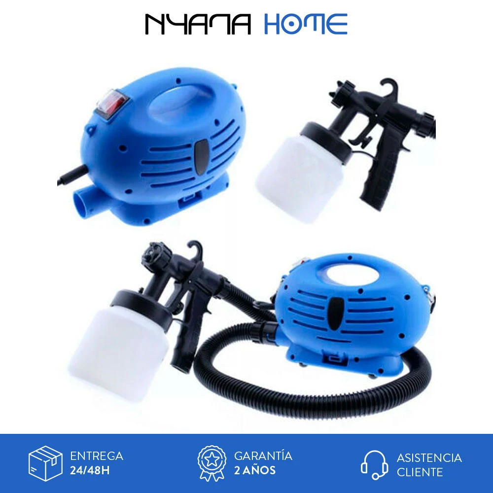 Pistola Para Pintar Eléctrica | Pistola Pulverizadora de Pintura | Pinturas Aerosoles | Pistola Con Compresor|Pistolas de espray| - AliExpress
