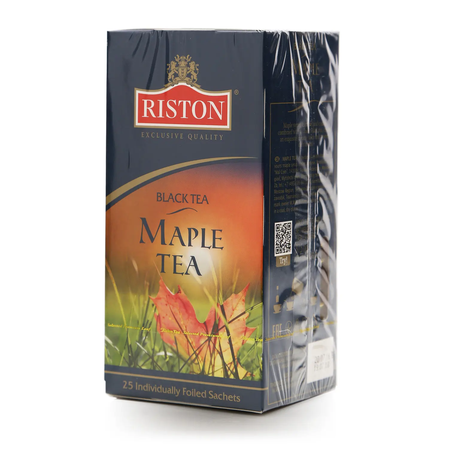 Черный чай Maple Tea 25*1, 5г ТМ Riston (Ристон)|Green Tea| - AliExpress