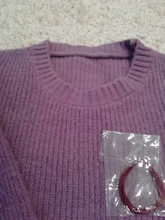 Womens Sweater Pullovers Jumpers Warm Colorfaith Korean Lady New Short Sweet Solid Minimalist