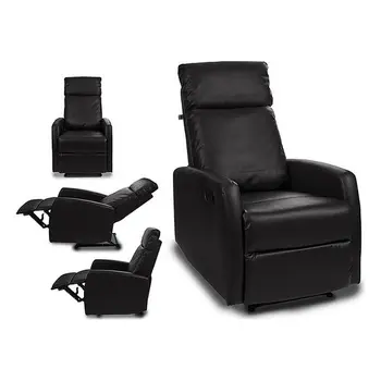 

Armchair Black Polyskin (94 x 101 x 64 cm)