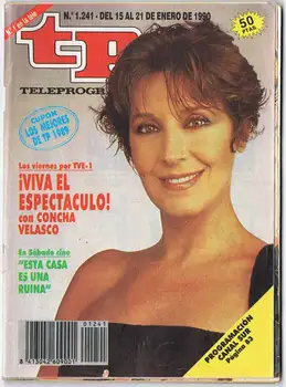 

Magazine TP Teleprograma N ° 1241. Shell Velasco, Long Live the show! 1990