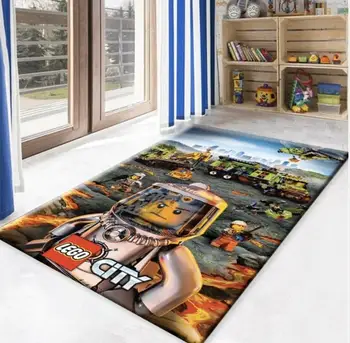 

Lego City Patterned Carpet ,Non Slip Floor Carpet,Teen's Carpet,Turkish Rug