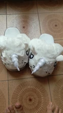 Fralosha nuevo invierno pantuflas de peluche para interior zapatos de Casa unicornio zapatillas para adultos de dibujos animados de piel Unisex interior Chausson Licorne