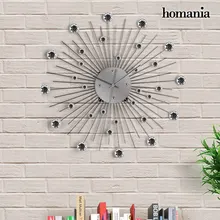 Настенные часы Металл и стразы BigBuy Home