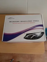 Kit reparador para arañazos de faros de coche, set de reparación para faros de vehículo de 800g, esmalte de pulido hidrofóbico de limpieza de luces delanteras, toallita y dos enchufes par conexión incluidos