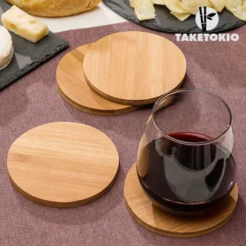 

TakeTokio Set of Bamboo Coasters (pack of 4)
