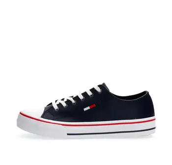 

SNEAKERS Men TOMMY HILFIGER EM0EM00394 LEATHER CITY CBK BLACK IRIS