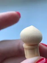 Cabezales de esponja reemplazables, punta redonda afilada reemplazable, pendiente del cepillo, creador de sombra, pluma para manicura, herramienta de Arte de uñas, 10 Uds.