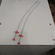Herramienta de agarre de resorte curvado para uso doméstico, agarre Flexible de largo alcance de 60cm y 4 garras, 1 Uds.