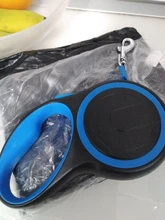 Correa para mascotas larga y fuerte para perros grandes, correa retráctil de nailon duradero para caminar con perros grandes, correa de cuerda de perro extensible automática