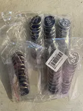 Juego de placas de aluminio para números de Metal, etiquetas para identificación de equipaje, llavero, etiquetas para el hogar, oficina, Hotel, números 1-30 1-100