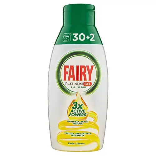 Fairy Platinum dishwasher detergent Gel, lemon, 650mlDishwasher