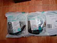 Mascarillas KN95 FFP2 FFP2 de 5 capas con filtro, máscara respirador de polvo, color negro, 5-100 unidades