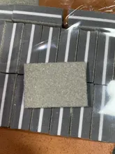 Mini bloques de doble cara para limas de uñas, esponja colorida, tira de tope de lijado, herramientas de manicura de pulido, 10/25/50 Uds. Por lote