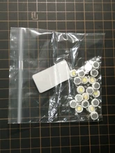 20 Pcs High Power 2 Pin 3W White LED Emitters 170-190Lm 6000K