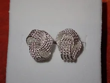 DOTEFFIL-pendientes de tuerca de cuerda suave para mujer, Plata de Ley 925 auténtica elegante, joyería de compromiso de boda, 100%