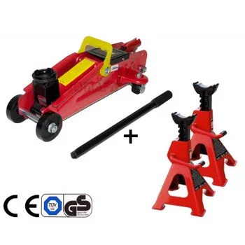 

KIT 2 CABALLATES/BORRIQUETAS + CAT TROLLEY 2 TONS