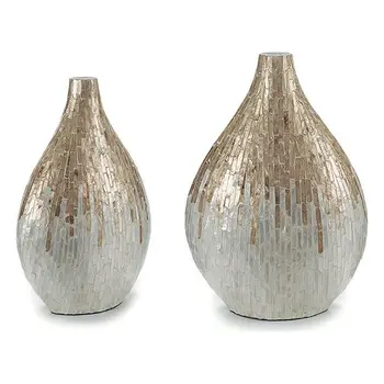 

Vase Gift Decor Silver (18 x 43 x 30 cm)