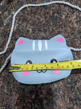 Bolso cruzado para niños y niñas, cartera pequeña con dibujos de animales, monedero, mochila de hombro