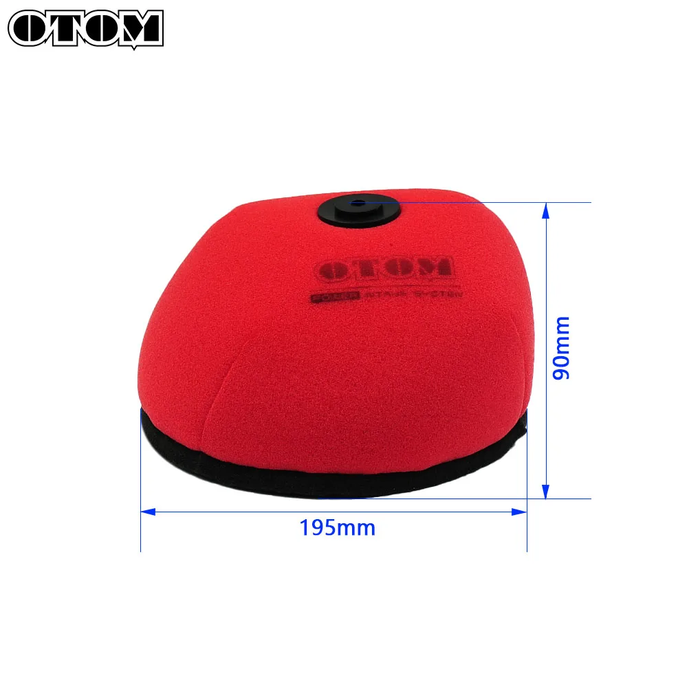Otom Motorcycle Dual Foam Air Filter Cleaner Element For Kawasaki