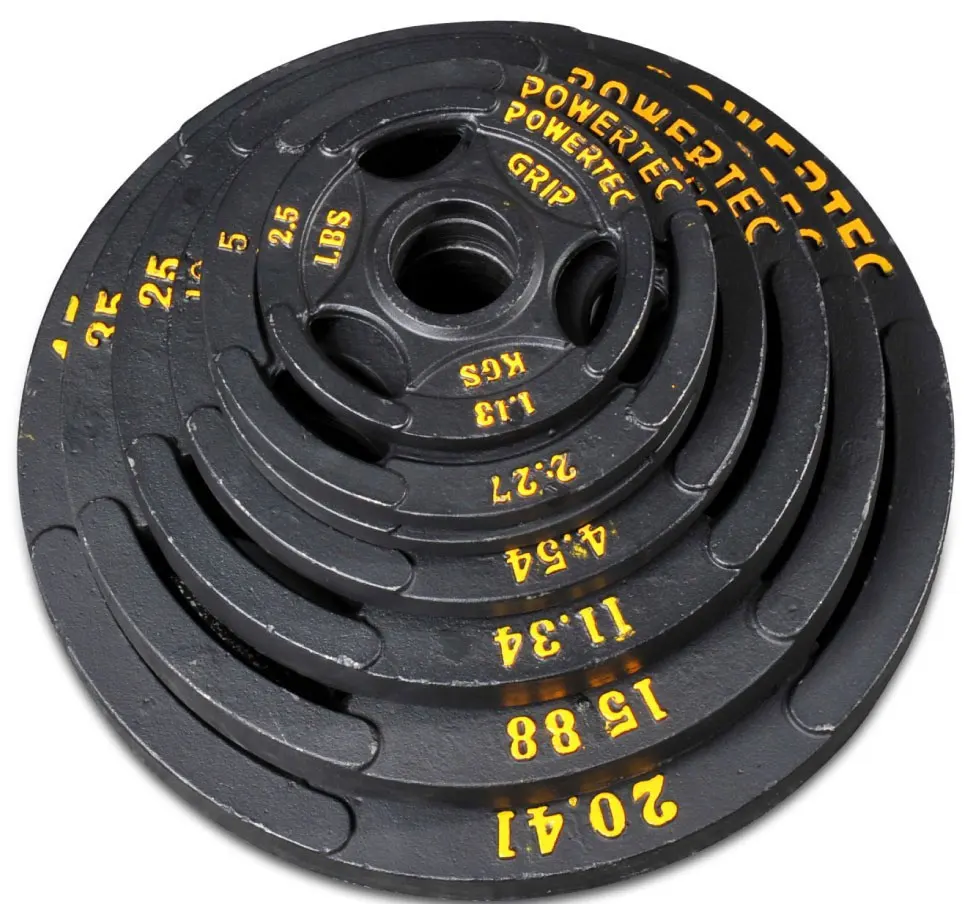Набор олимпийских дисков 51 мм для тренажеров Powertec 255 LBS(115,68 кг