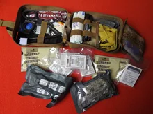 Vendaje de primeros auxilios para heridas de emergencia, Kit de primeros auxilios con cierre para el pecho, accesorios con ventilación