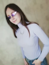 Slim Sweater Pullovers Soft-Shirt Turtleneck Black Jumpers Long-Sleeve Autumn Korean