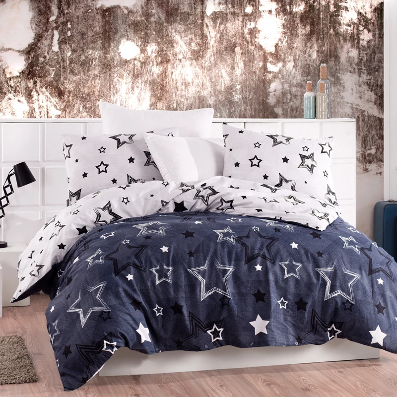 Lady Moda Star роскошный комплект постельного белья из хлопка Комплект Ranforce Twin/Full/Queen/King