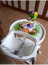 Silla de alta alimentación portátil para niños, silla de comedor plegable, silla de comida multifuncional de altura