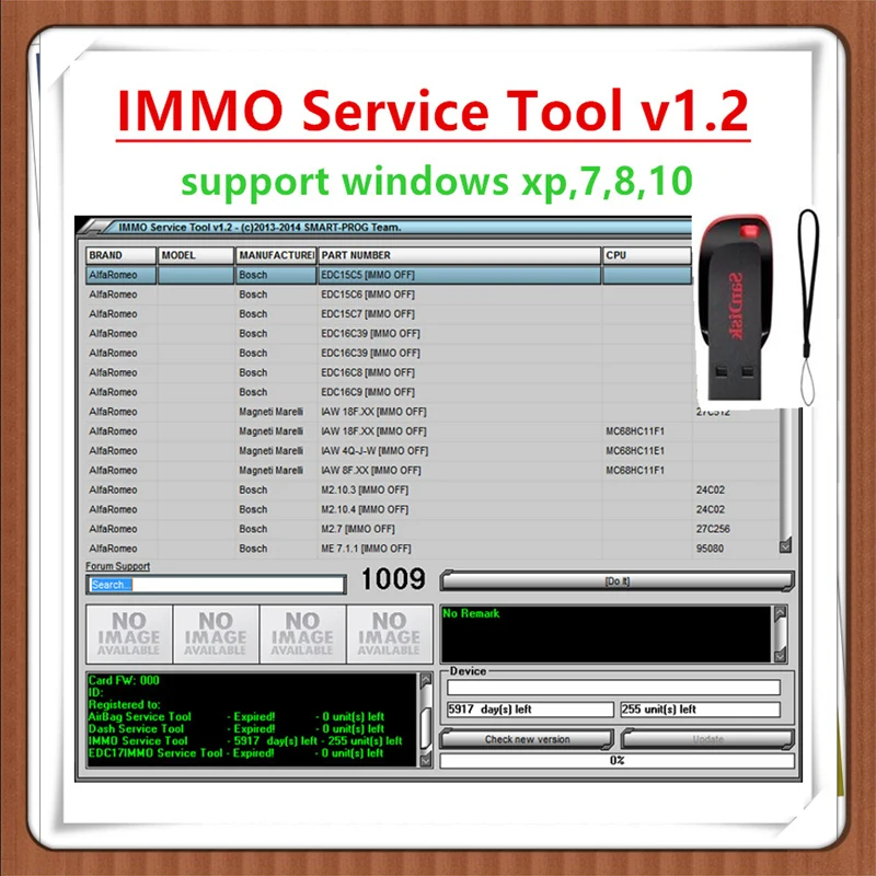 Edc 17 IMMO SERVICE TOOL V1.2 PIN Code and Immo off Works without Registration