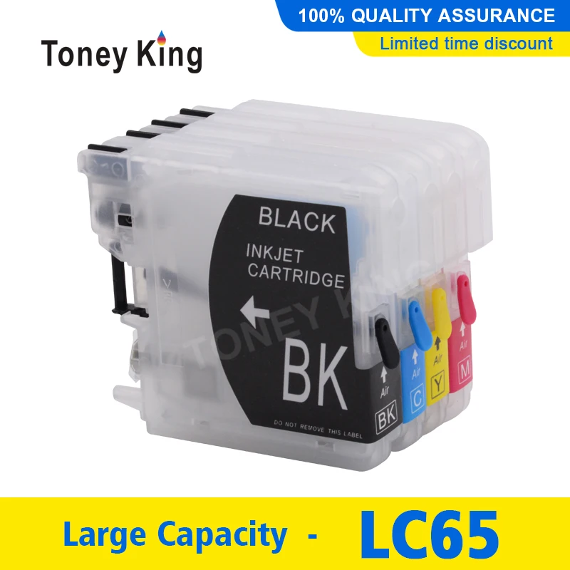 Чернильный картридж Toney King для принтера Brother LC 16 38 61 67 980 990 1100 65 XL LC65 MFC 930can 930CDWN