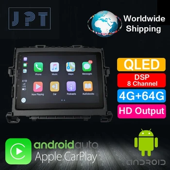 

Multimedia player - JPT - for TOYOTA 2008 Alphard QLED PX6 DSP8 RDS GPS Navigation 4G+64G AUX Carplay