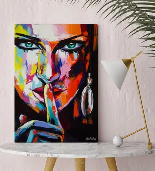 

Personalized Modern Abstract Canvas Table (30x50 cm.) 11