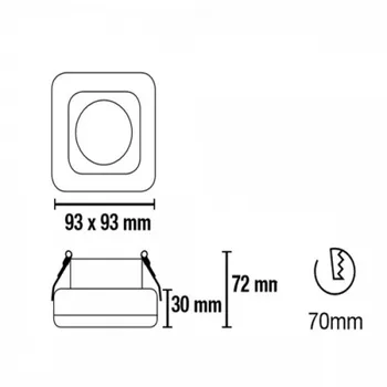 

RECESSED LED FUSION