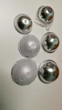 6 unids/set nuevo molde para bomba de baño s bolas de aleación de aluminio molde esférico de bomba de baño molde para bomba de baño pastel molde de pastelería para hornear