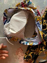 Bañador con almohadilla de realce para hombre, traje de baño estampado, calzoncillos de cintura baja, bañadores de secado rápido, ropa de playa