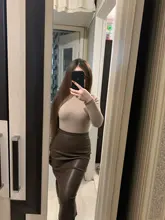 Slim Sweater Pullovers Soft-Shirt Turtleneck Black Jumpers Long-Sleeve Autumn Korean