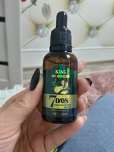 Aceite de esencia de crecimiento de pelo rápido, suero para el crecimiento del cabello de jengibre, tratamiento nutritivo para suavizar la pérdida de cabello, reparación de cabello dañado, 10/30ML, 7 días