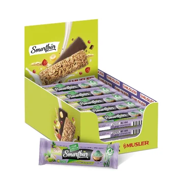 

Bars Musley-pistachio ice cream, smartbar protein vegan 30g., (25 PCs)