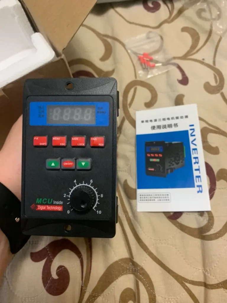 Отзыв о товаре Преобразователь частоты 400 Вт 750 Вт с добавлением трехфазного драйвера двигателя RS485 MCU T13-400W-12-H однофазный вход от пользователя S***r