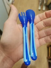 2 unids/set recién nacido silicona cuchara bebé horquilla de temperatura de seguridad de niños cubiertos para niños alimentación de bebé niño niños niñas suave