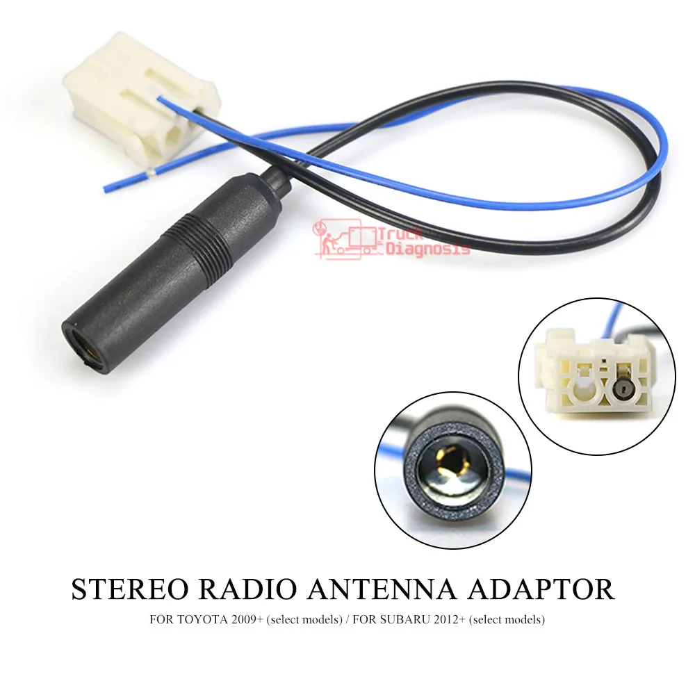 

13-111 Car Stereo Radio Antenna Adaptor for TOYOTA 2009+ (select models) for SUBARU 2012+ (select models)