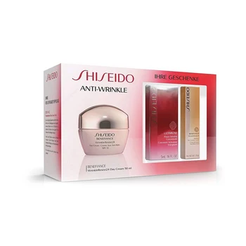 

Women's Cosmetics Set Benefiance Wrinkle Resist 24 Shiseido (3 pcs)