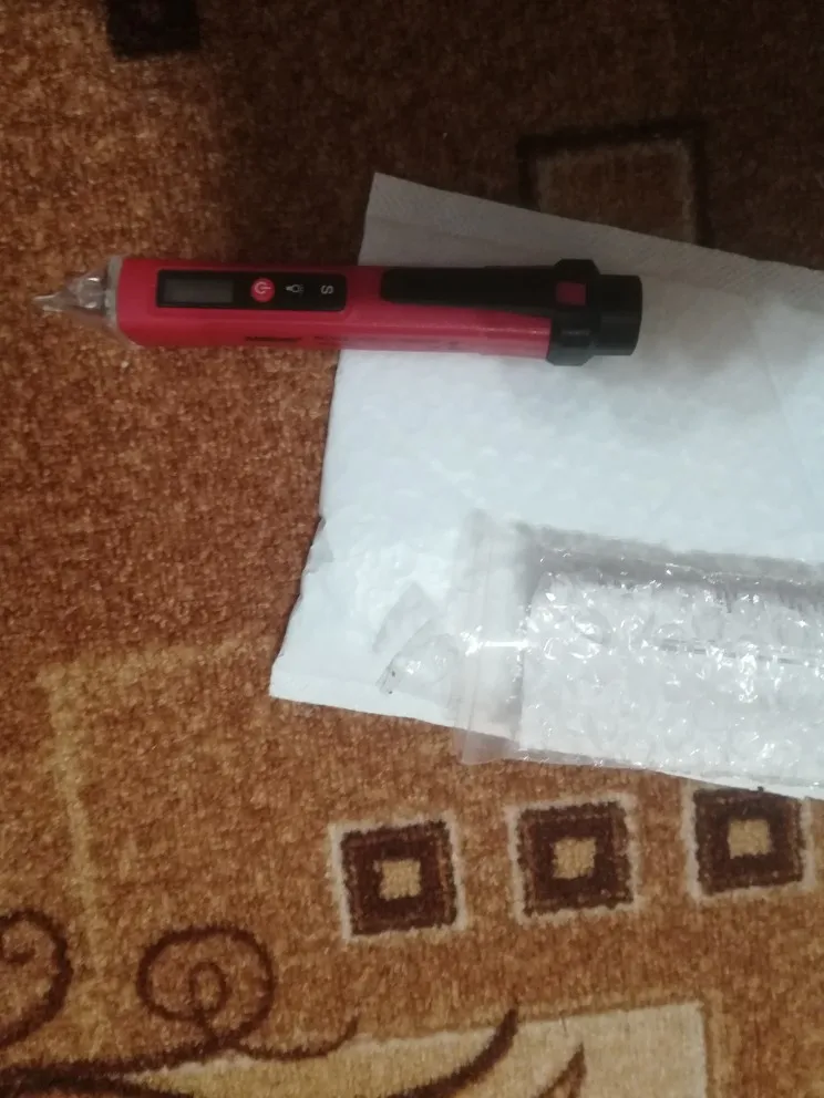 Отзыв о товаре ANENG VC1010 вольтметр цифровой тестер индикатор напряжения тестер напряжения Цифровые датчики напряжения переменногопостоянного тока умная бесконтактная ручка измерительный прибор индикаторная отвёртка вольтметры от пользователя V***v