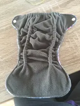 Thank U Mom-pañales para bebé, ropa de bolsillo, carbón de bambú, interior, impermeable, Minky PUL, ajuste exterior, 2-4kg