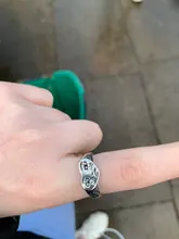 Nuevo creativo de la cara llorando anillos para mujer moda mujer anillo ajustable joyería damas Bar joyas del Club nocturno regalos triste amor anillo