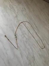 Colgante de cristal dorado para mujer, collar largo sin espalda, de alta calidad, 1 unidad