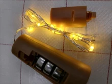 Light-Bar Wine-Bottle-Light Led-String Battery-Powered Cork Birthday-Party DIY 1m/2m