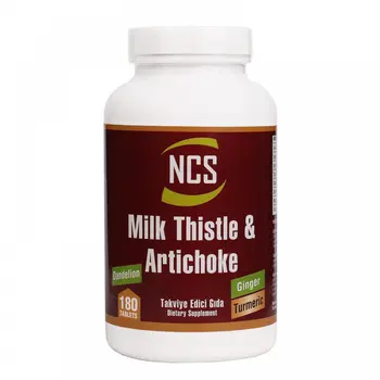

Ncs Milk Thistle Artichoke 180 Tablet Dandelion Ginger Radish Parsley Zerdeçal